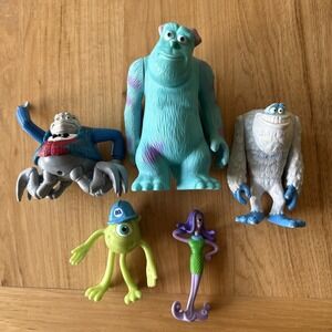 Disney Monster's Inc. Pixar Figures Sully & Yeti McDonald's Random LOT of 5